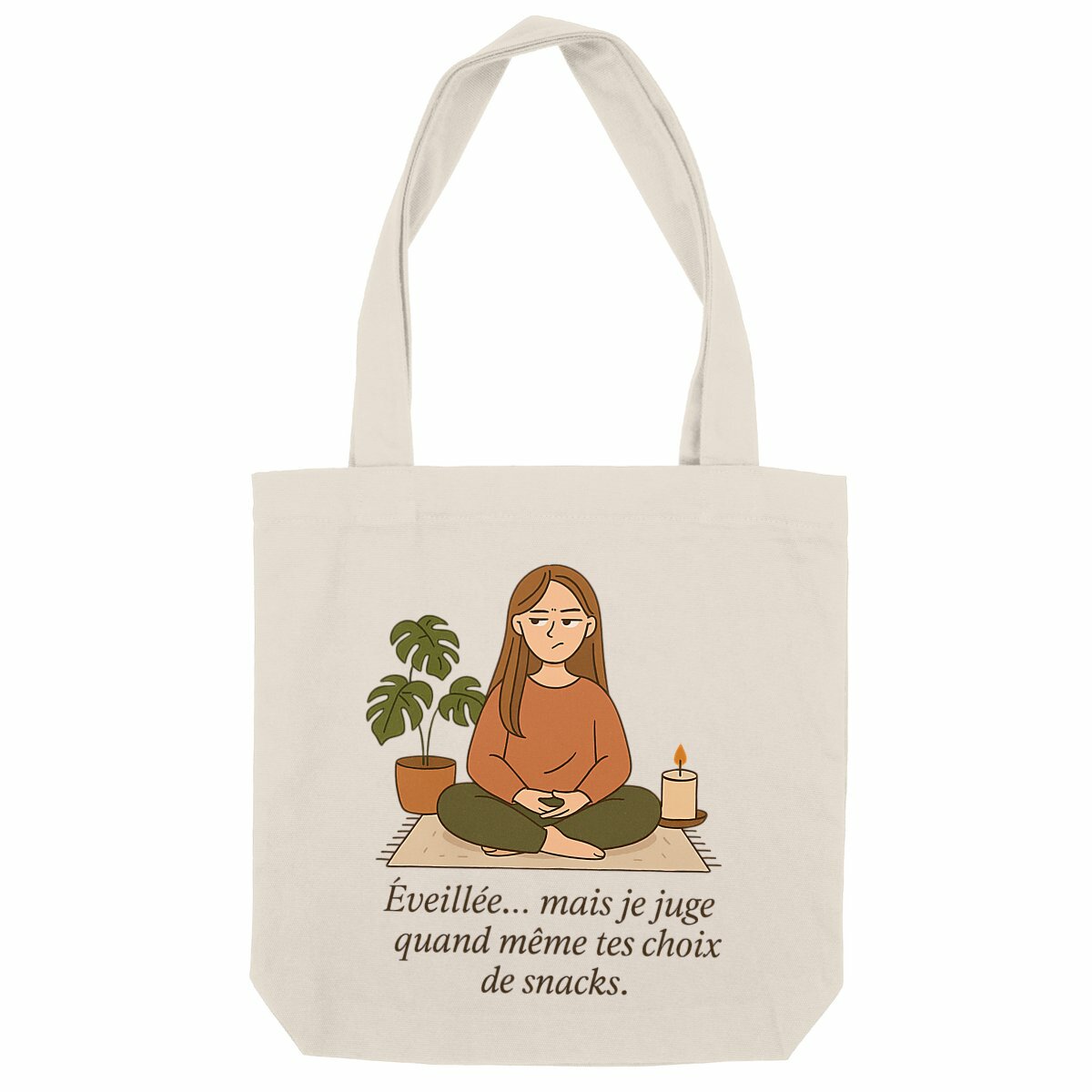 Tote Bag - Spirituellement éveillée, mais jugeante