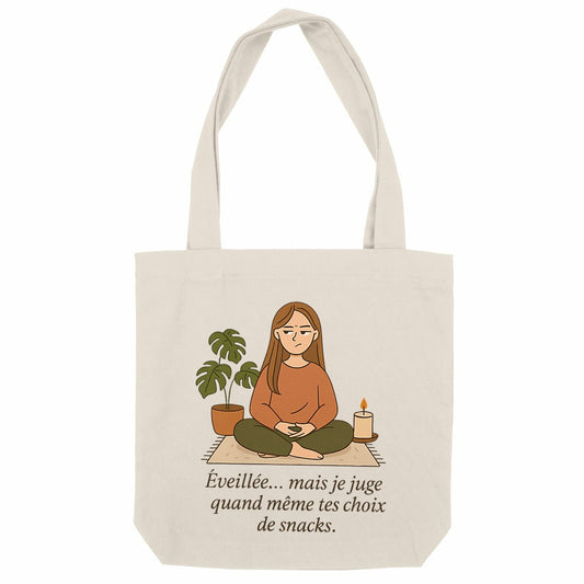 Tote Bag - Spirituellement éveillée, mais jugeante