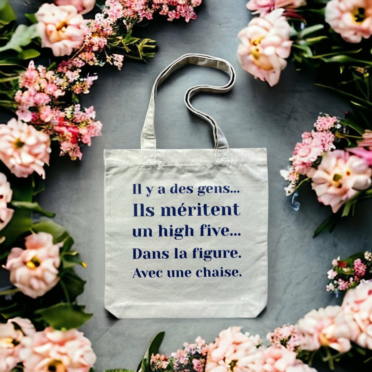 Tote Bag - High Five dans la figure